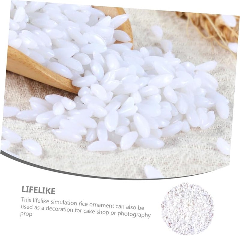 Realistic Fake Rice Model 1 Bag Lifelike Food Props For Photography Kitchen Home Decor - Image 5